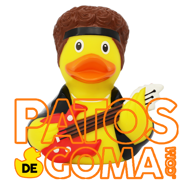 pato de goma ROCK AND ROLL