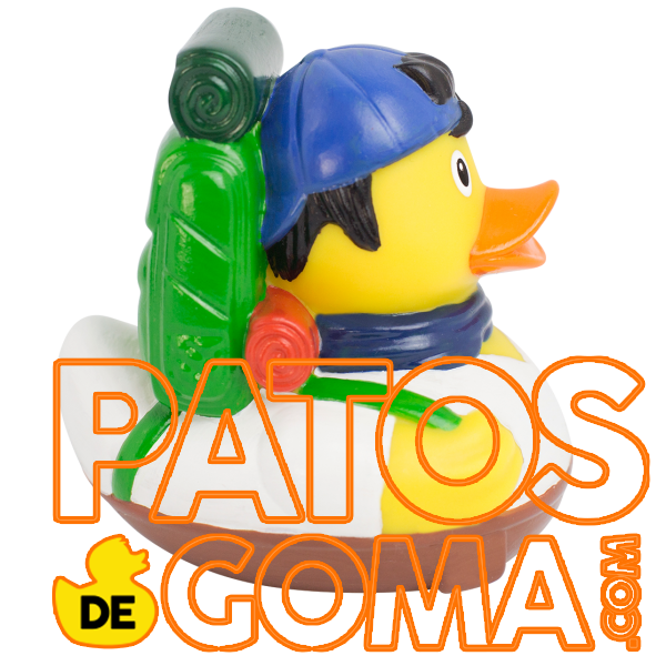 pato de goma excursionista