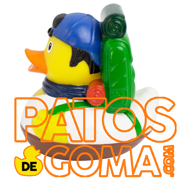 pato de goma excursionista