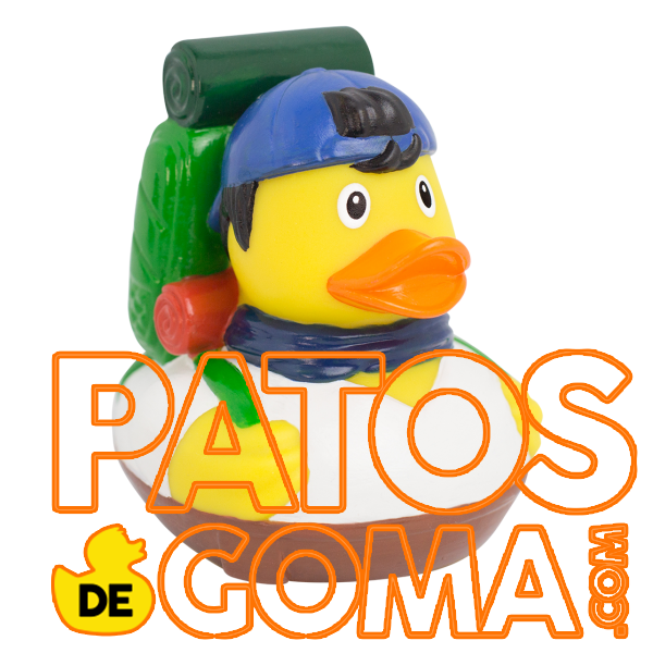 pato de goma excursionista