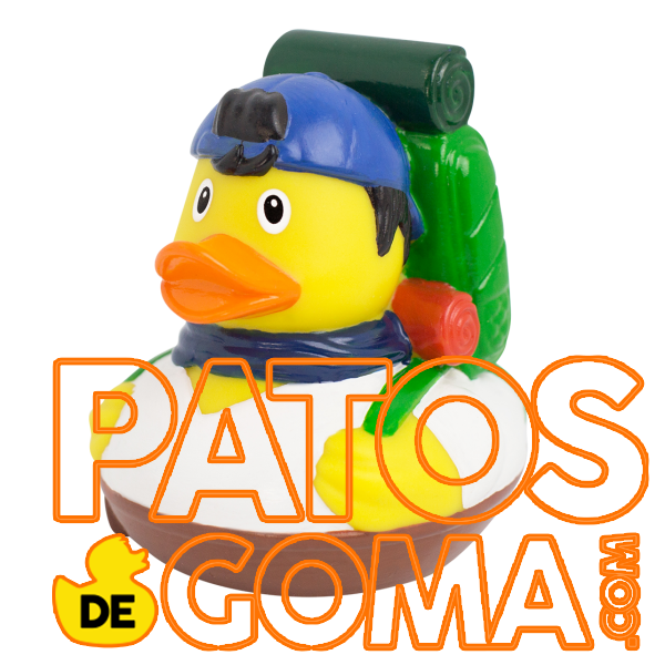 pato de goma excursionista