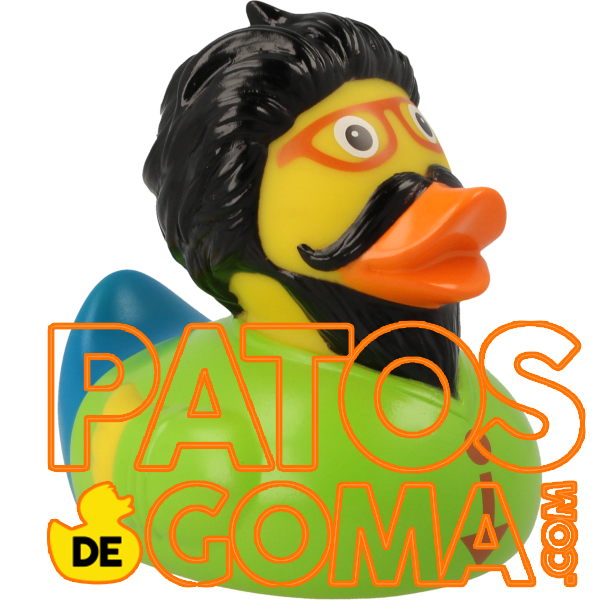 pato de goma hipster