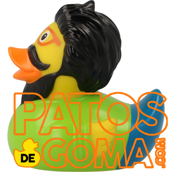 pato de goma hipster