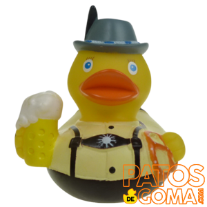 pato de goma cerveza fria