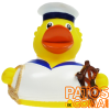 pato de goma marinero blanco 2