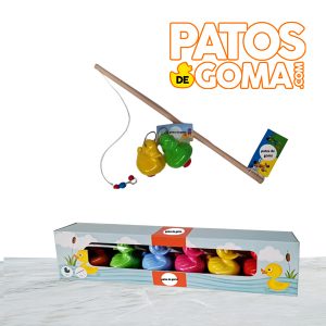 patos de goma para pescar con caña