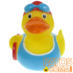 pato de goma natación