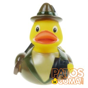 pato de goma cazador