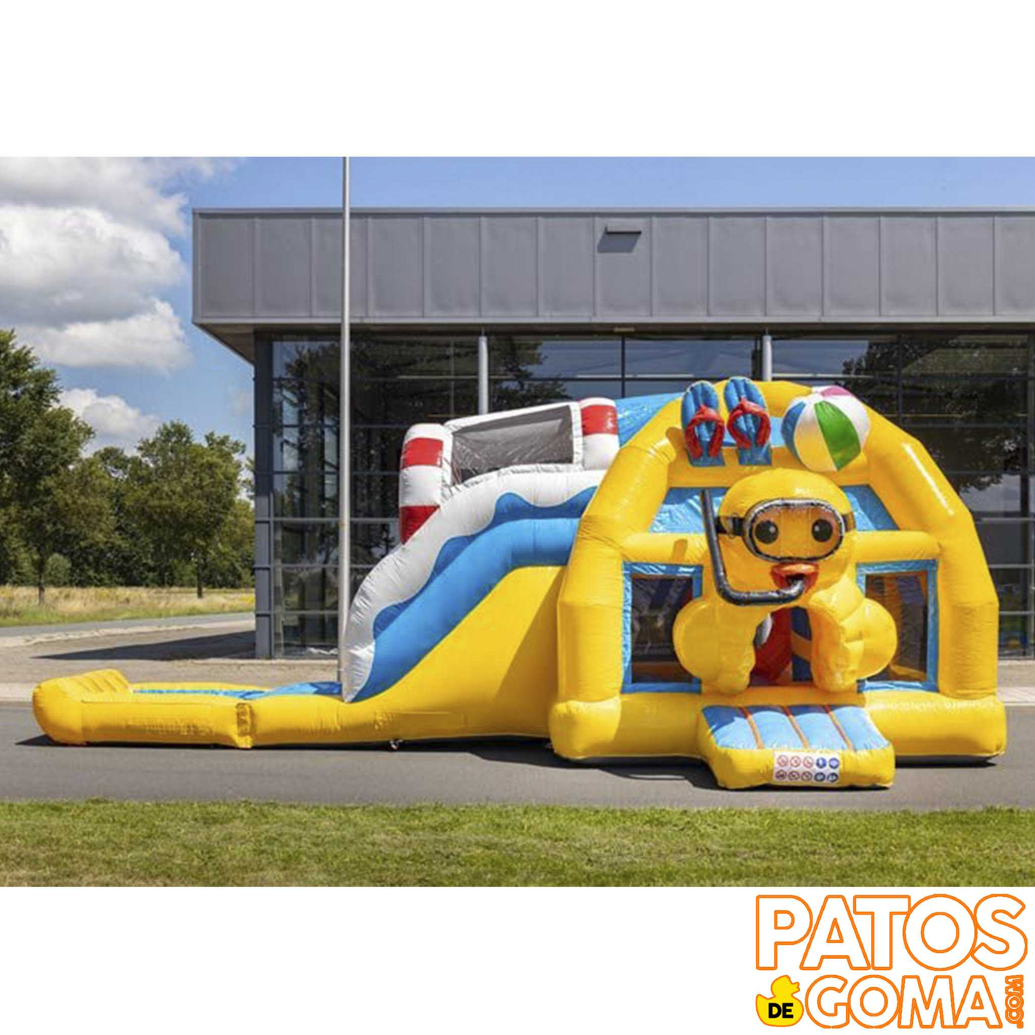 Castillo hinchable SUPER PATO Castillo hinchable SUPER PATO