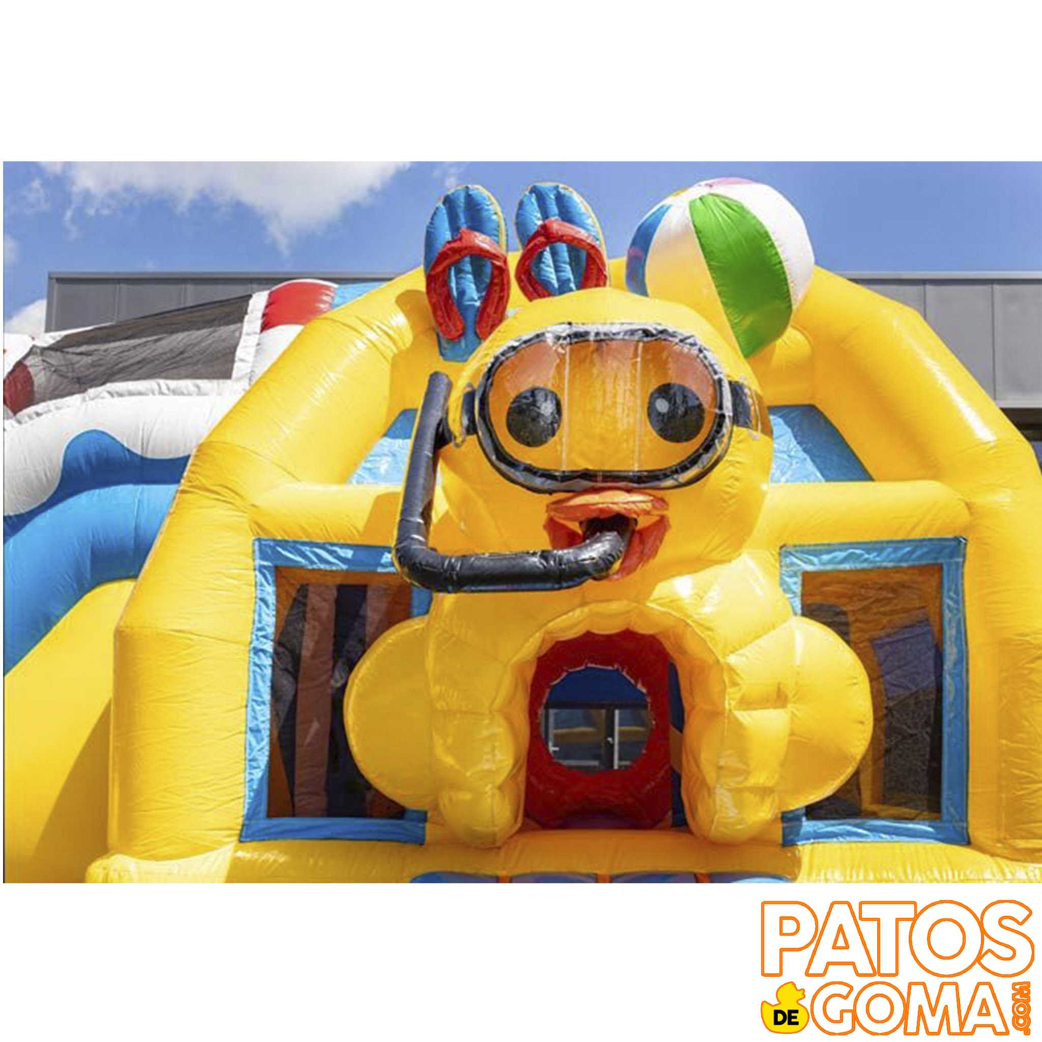 Castillo hinchable SUPER PATO Castillo hinchable SUPER PATO