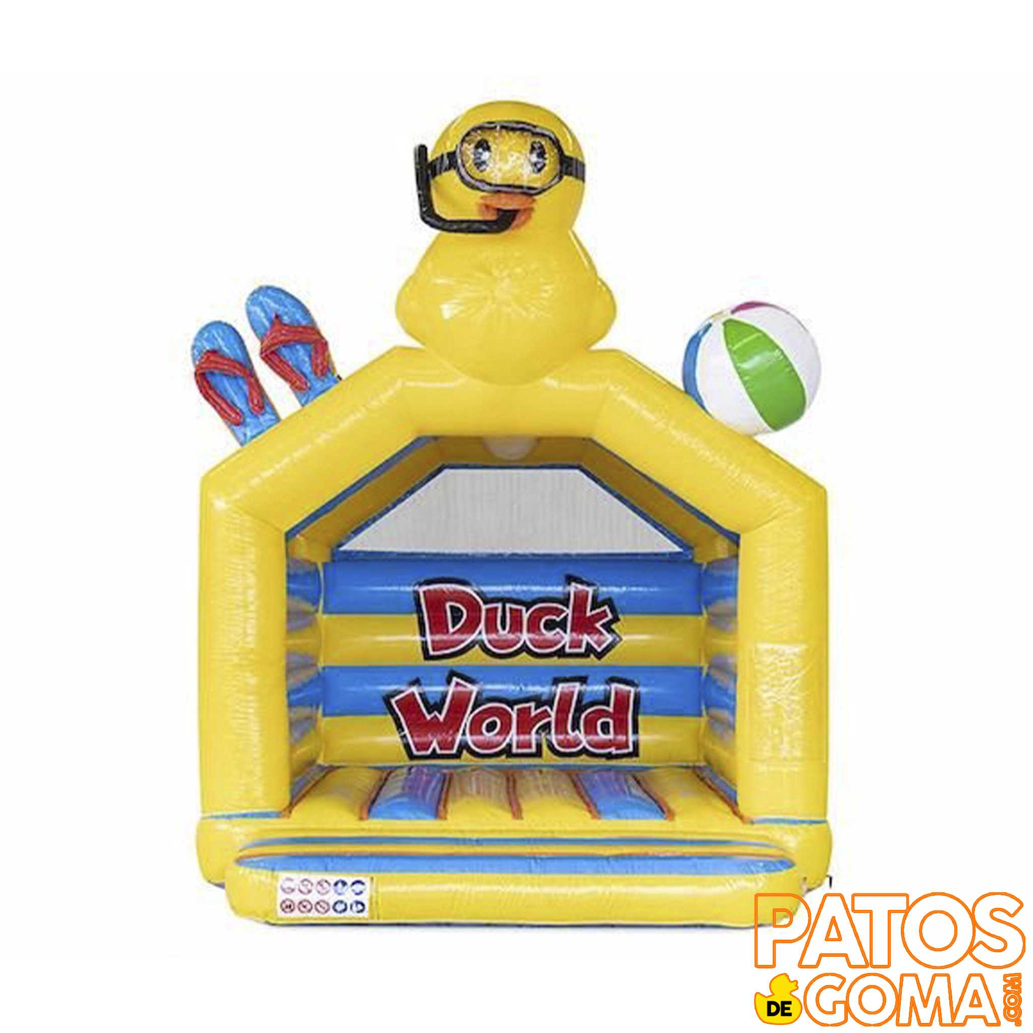 castillo hinchable pato de goma JUMP castillo hinchable pato de goma JUMP
