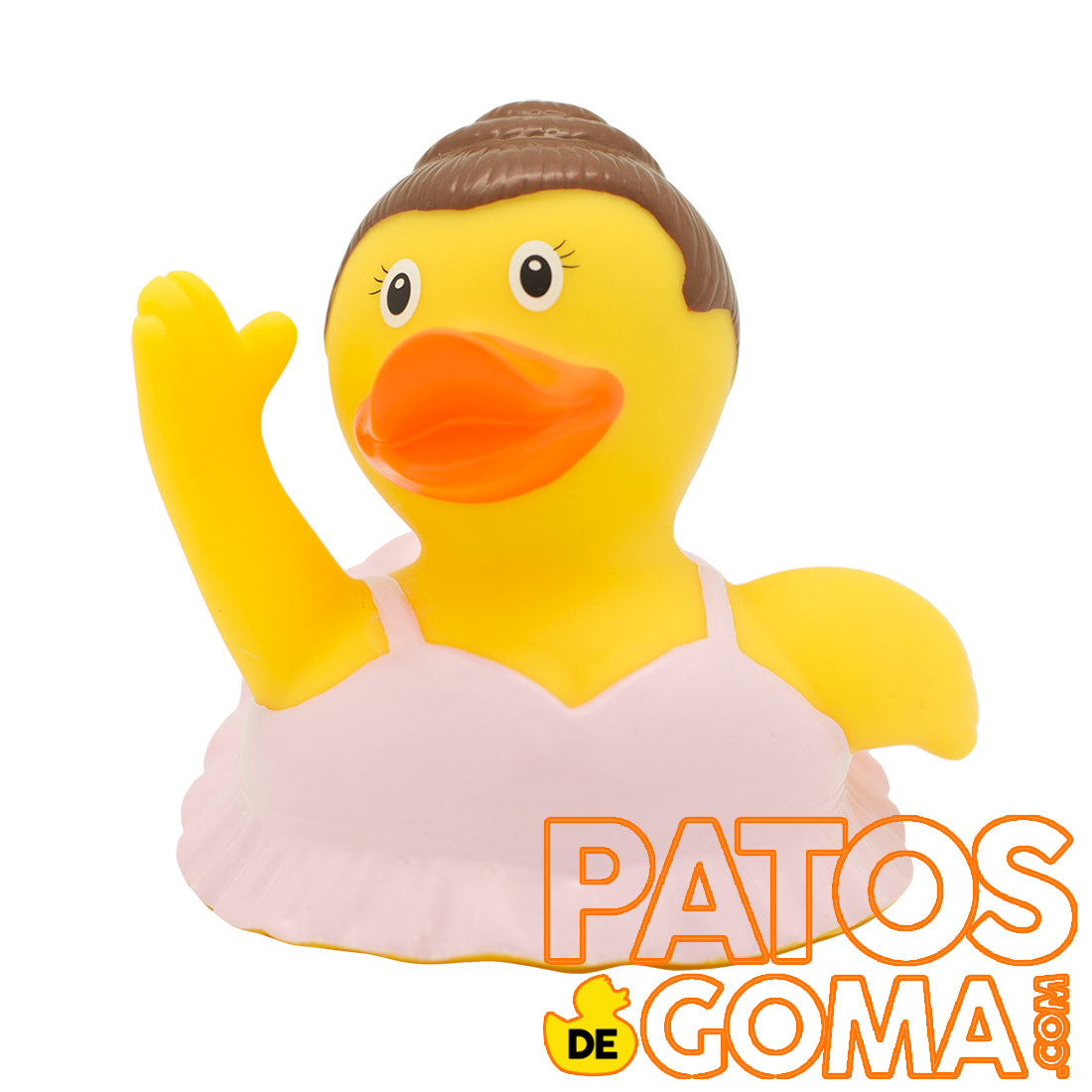 pato de goma bailarina