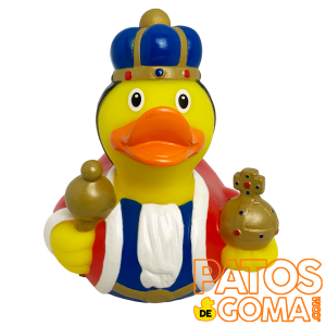 pato de goma rey